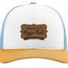 White, Blue and Yellow Maurice's Piggie Park Hat
