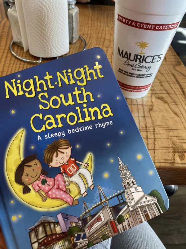 Cropped view of Night, Night South Carolina book.