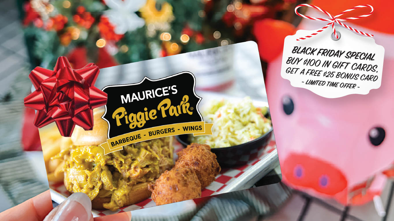 Sharing great BBQ with a gift card