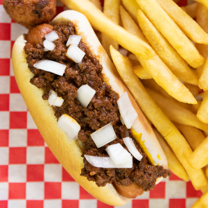 Housemade Chili for Hotdogs and Burgers