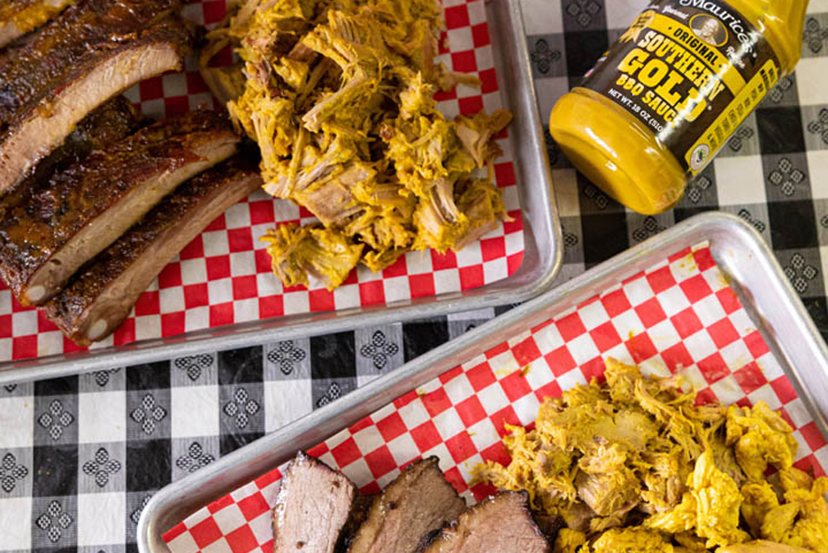 Maurice's Piggie Park and South Carolina mustard BBQ sauce