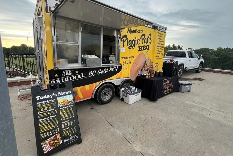 Maurice's Piggie Park BBQ food truck for South Carolina catering