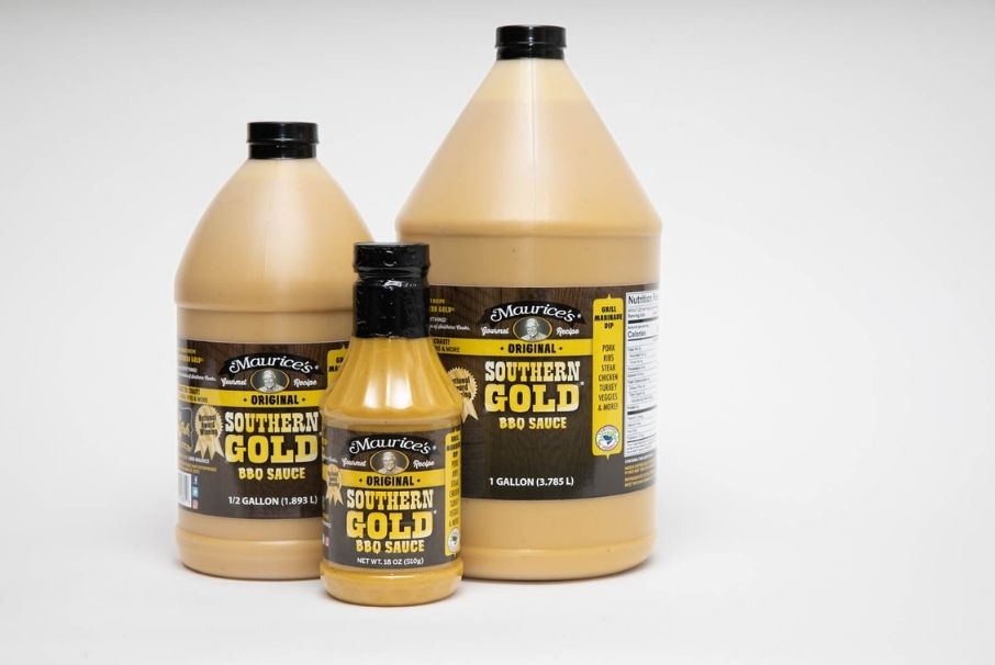 Maurice's Southern Gold BBQ Sauce for South Carolina BBQ